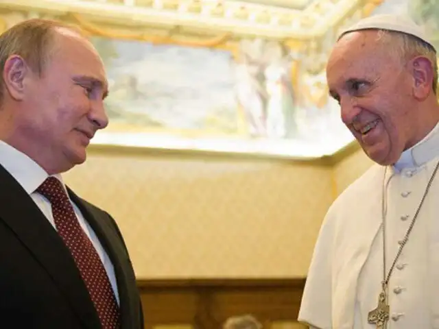 Papa Francisco y Putin se volverán a reunir en julio