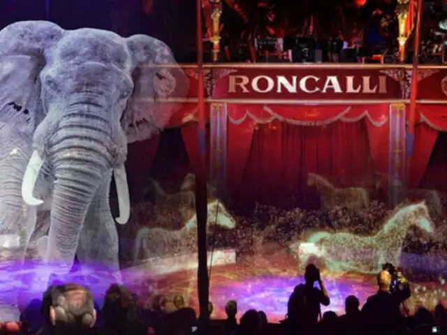 Alemania: circo utiliza hologramas en vez de animales y el resultado es impresionante
