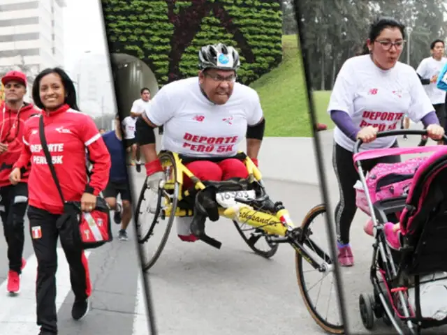 IPD: Carrera “Deporte Perú 5K” contó con la participación de más de 10 mil personas