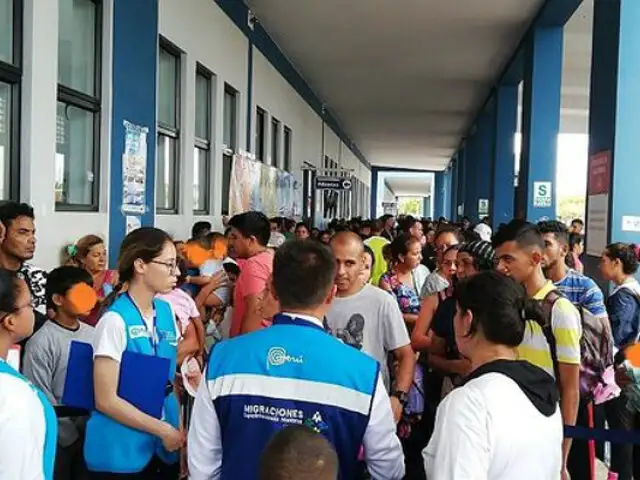 Tumbes: miles de ciudadanos venezolanos ingresan al Perú bajo refugio humanitario