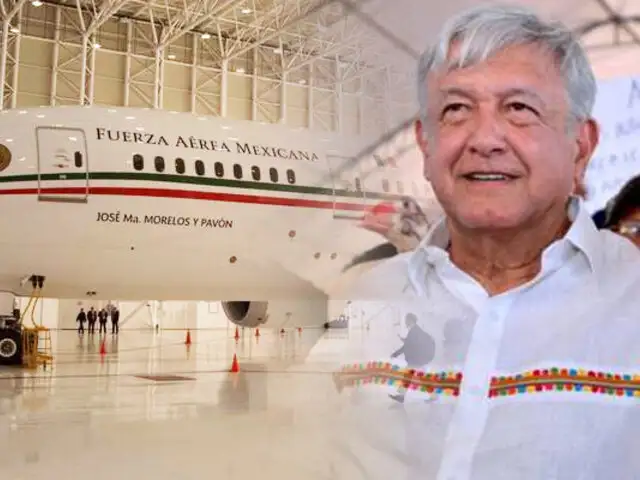 México: mandatario pone en venta avión presidencial