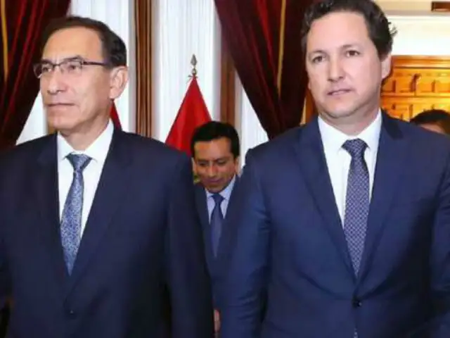 Salaverry se reunió con Vizcarra para evaluar plazos sobre reforma política