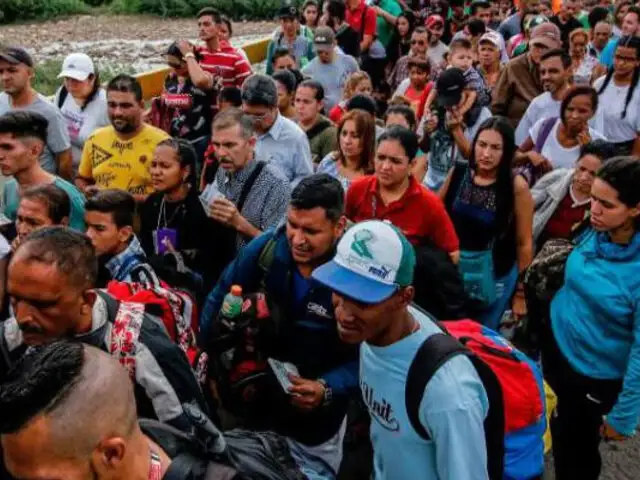 INEI: el 94.7% de migrantes venezolanos se quiere quedar en Perú