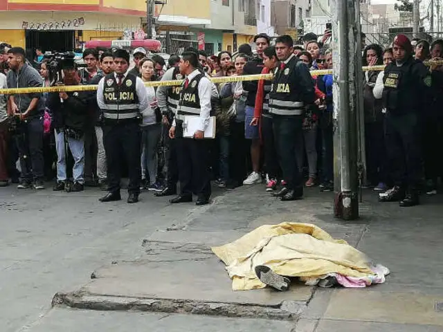 Sicarios asesinan a balazos a joven en loza deportiva de San Martín de Porres