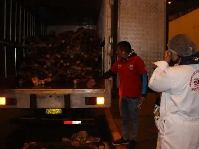 Incautan más de cuatro toneladas de carne de caballo en mercados de SMP