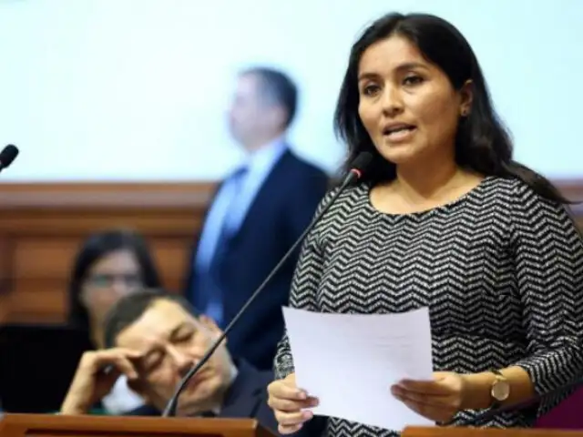 Marita Herrera: fiscal pide investigar a congresista por presunto tráfico de influencias