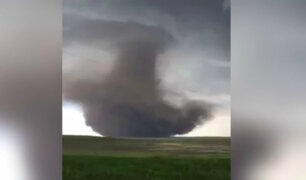 EEUU: tornado causó alarma en Dakota del Sur
