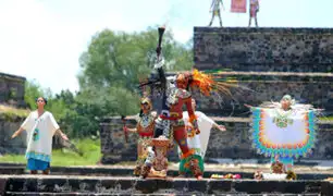 México: ceremonia prehispánica dio inicio a Juegos Panamericanos que se llevarán a cabo en Lima