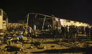 Libia: ataque a centro de migrantes deja al menos 40 muertos
