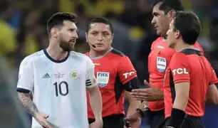 Copa América: Messi arremete contra arbitraje y Brasil