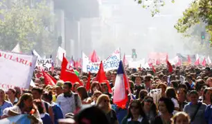 Chile: profesores y estudiantes marchan para reclamar mejoras laborales y educativas