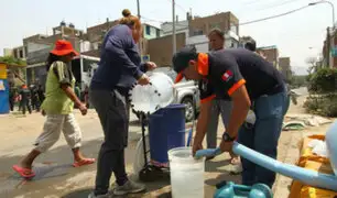 Sedapal cumplió parcialmente con la distribución de cisternas para 20 distritos de Lima y Callao