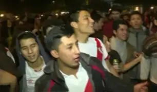 Miraflores: hinchas peruanos celebraron toda la noche clasificación a final de Copa América