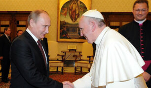 Francisco y Putín se reúnen y hablan sobre Venezuela, Siria y Ucrania en el Vaticano