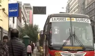 Instalan 17 paraderos de buses en avenidas Abancay y Manco Cápac