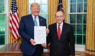Donald Trump reconoció al Gobierno peruano por su trabajo en tema de la migración venezolana