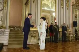 Presidente Vizcarra se reunió con la princesa Mako de Japón
