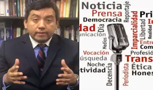 Martín Santiváñez: Necesitamos un periodismo que promueva la verdad