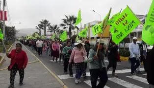 Tía María: bloquean calles de Mollendo en segundo día de protestas