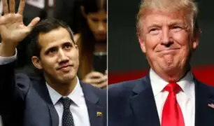Trump dará $42 millones a Guaidó para la “buena gobernanza” en Venezuela