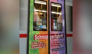 Perfuman vagones del metro de Viena para combatir malos olores
