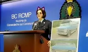 Policía canadiense transmite conferencia sobre homicidio con filtro de gato