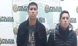 Cercado de Lima: fueron capturados "los makineros de ventanilla" tras intensa persecución policial