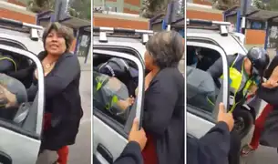 Conductora agarra a puñetes a inspectora y atropella a fiscalizador en Trujillo