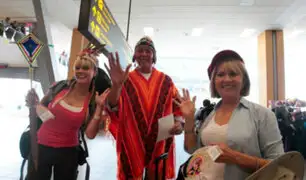 Fiestas Patrias: sorprenden a viajeros con música y danzas en Aeropuerto Jorge Chávez