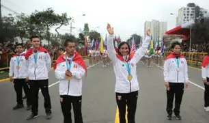 Gladys Tejeda en desfile militar: “estoy emocionada, encantada de estar con todo el Perú”