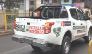 Vehículos del municipio de El Agustino circulan sin placa y sin Soat