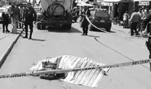 Cusco: camión cargado con cajas de cerveza aplasta a anciano y lo mata