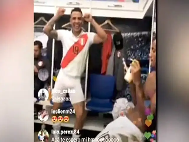 Desde camerinos: jugadores de la bicolor festejan bailando y cantando victoria ante Chile