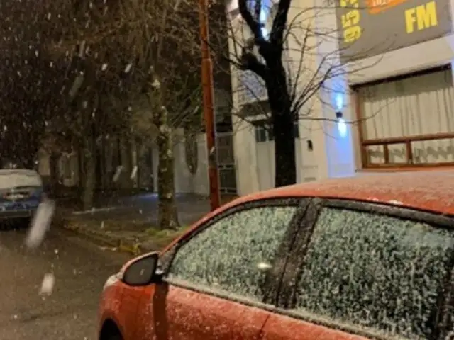 Ola de frío polar viene afectado territorio argentino