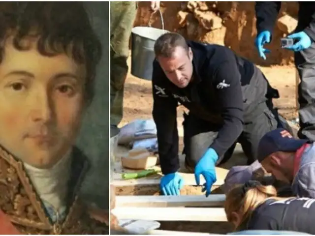 Rusia: hallan posibles restos del general favorito de Napoleón
