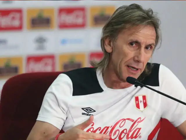 Gareca: “Lo más importante es el convencimiento y yo creo en el  jugador peruano”