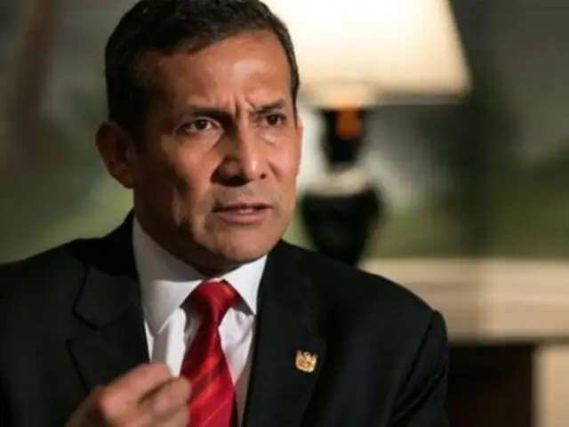 Humala: “Fiscales y periodistas filtran sospechas como verdades”