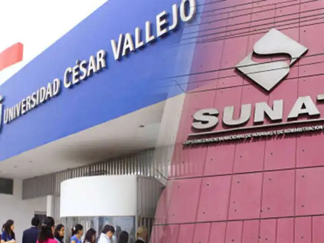 Sunat: universidad César Vallejo debe más de 8 millones de soles en impuestos