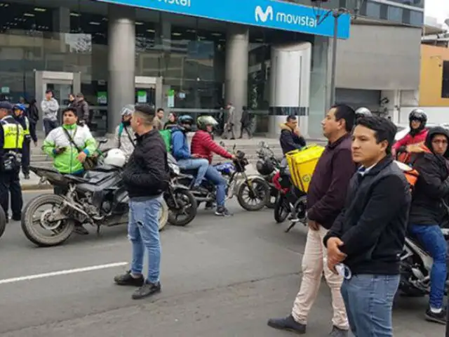 San Isidro: motociclistas impiden incautación de serenazgo