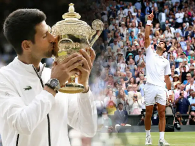 Djokovic se impone ante Federer en la final más larga de Wimbledon