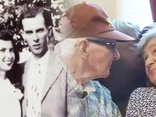 Amor para toda la vida: esposos murieron el mismo día tras 71 años de matrimonio