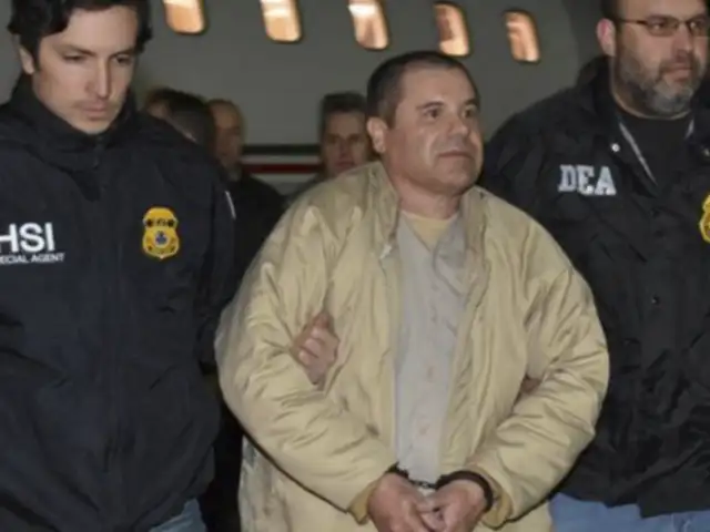 EEUU: 'Chapo' Guzmán fue condenado a cadena perpetua por narcotráfico