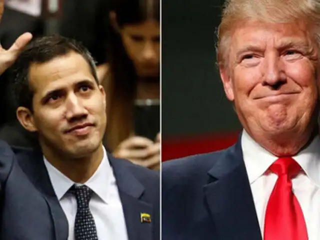 Trump dará $42 millones a Guaidó para la “buena gobernanza” en Venezuela