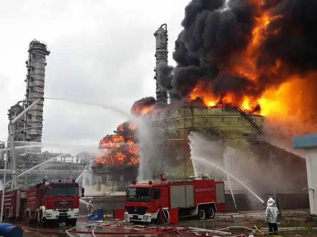China: explosión en planta de gas deja al menos 10 muertos