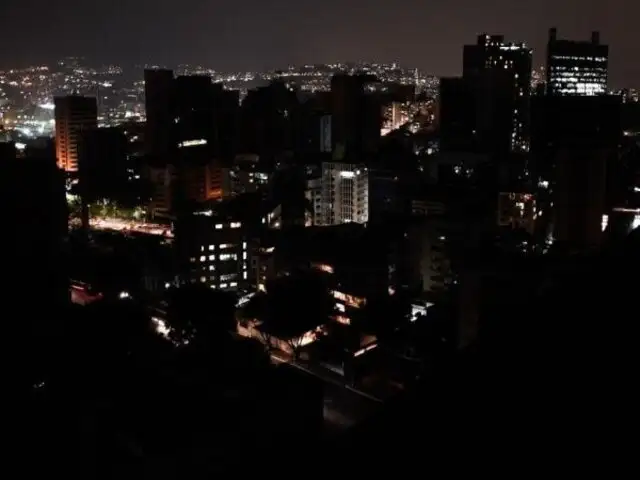 Nuevo apagón en Venezuela: gran parte del país se queda sin energía eléctrica