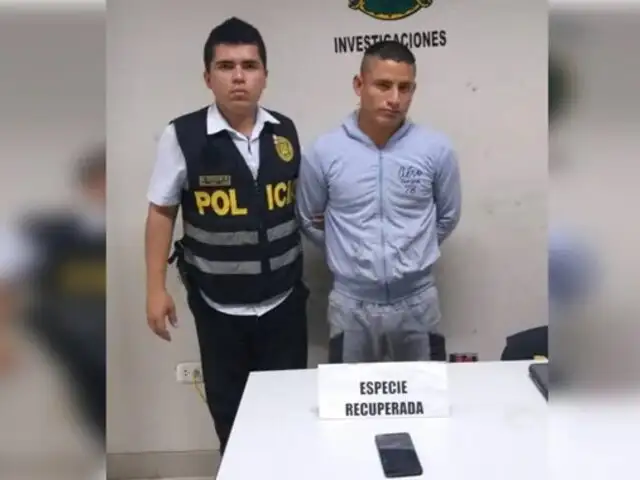 Piura: capturan a delincuente que asaltó a jóvenes tras salir de la cárcel