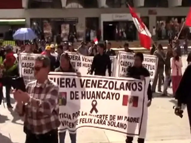 Huancayo: venezolanos se quedan sin trabajo tras violenta protesta por crimen de anciano