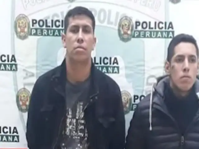 Cercado de Lima: fueron capturados "los makineros de ventanilla" tras intensa persecución policial