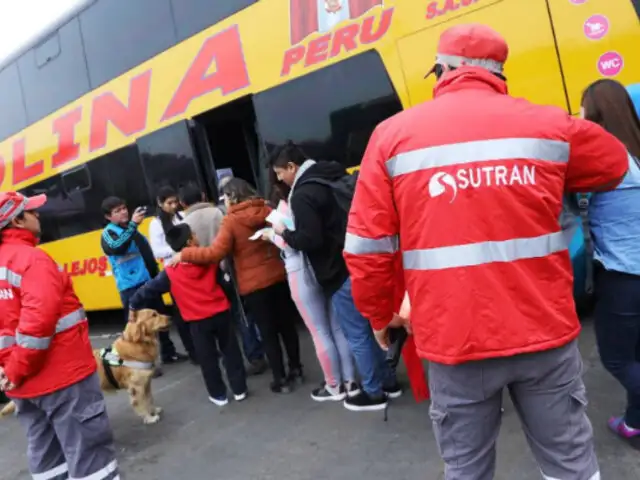 Sutran intervendrá buses informales y pasajeros serán obligados a bajar