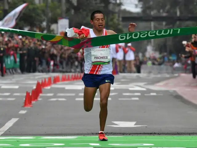 Lima 2019: peruano Christian Pacheco gana medalla de oro en maratón